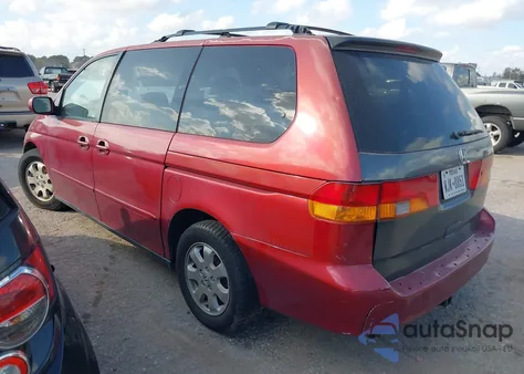 2002 Honda Odyssey Ex from USA, damaged, VIN 5FNRL18652B025672